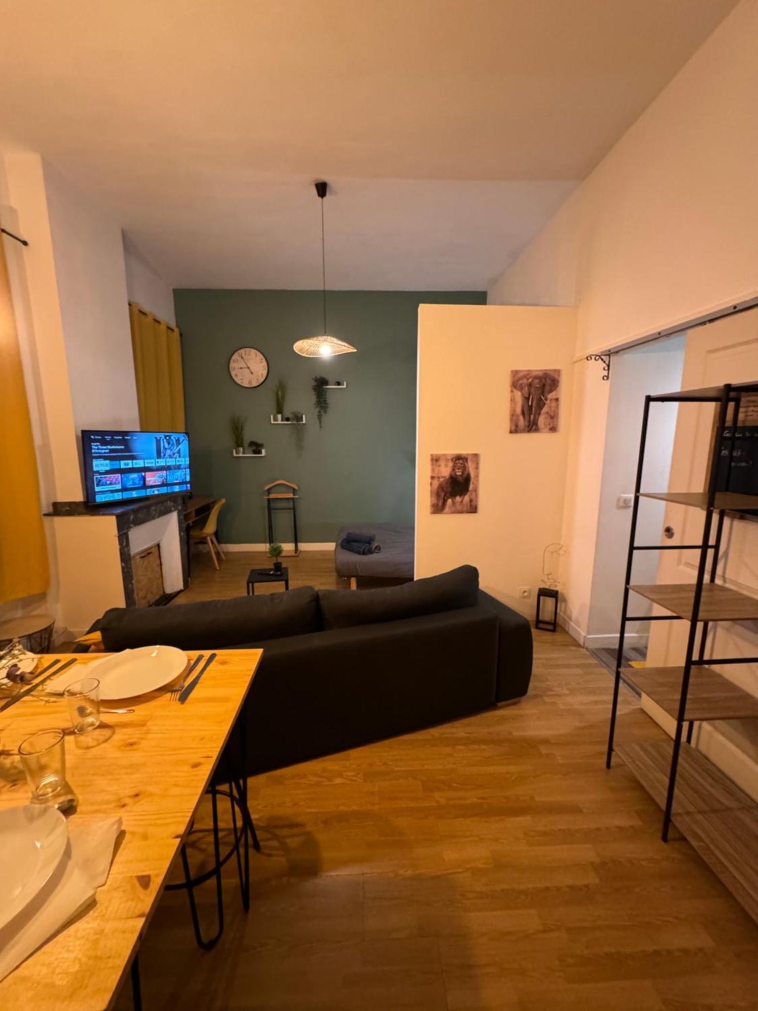 Charmant Appartement Climatise Aux Pieds De La Cite Carcassonne Exterior foto